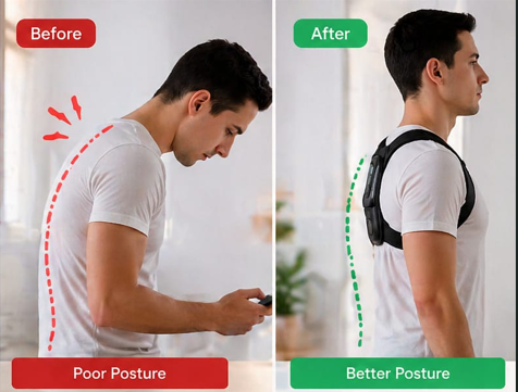 PosturePulse™ Smart Posture Reminder